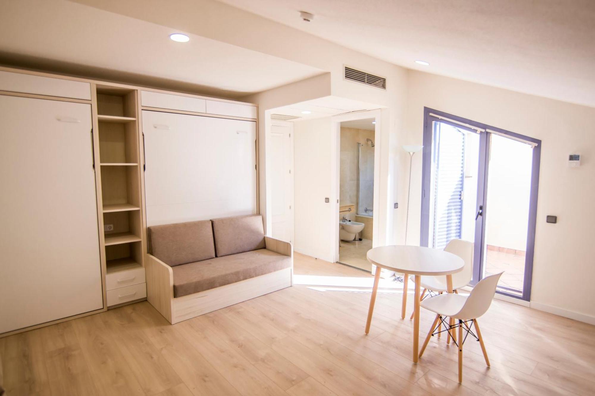 Apartamentos Plaza De Santiago - Estudios Turisticos - 1 Llave 平托 外观 照片